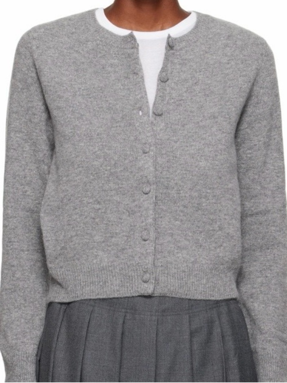 Nothing Written Gray Cardigan